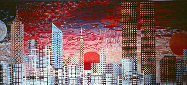 Sunrise-Moonrise in the City 1 - John Spears