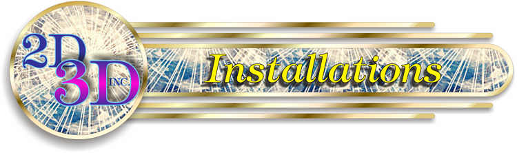 Installations of John Spears Art